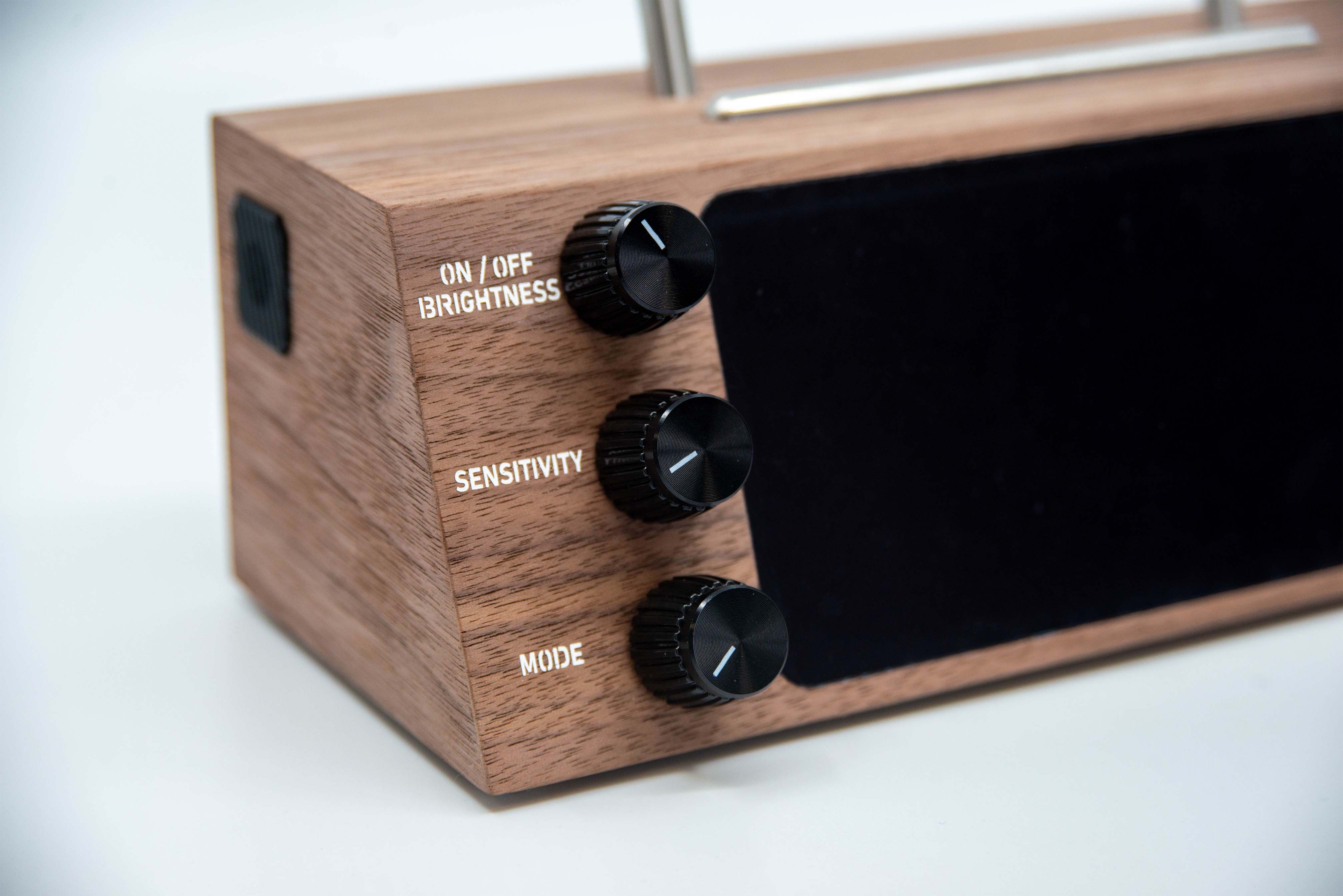 Perillas completamente negras (juego de 3)