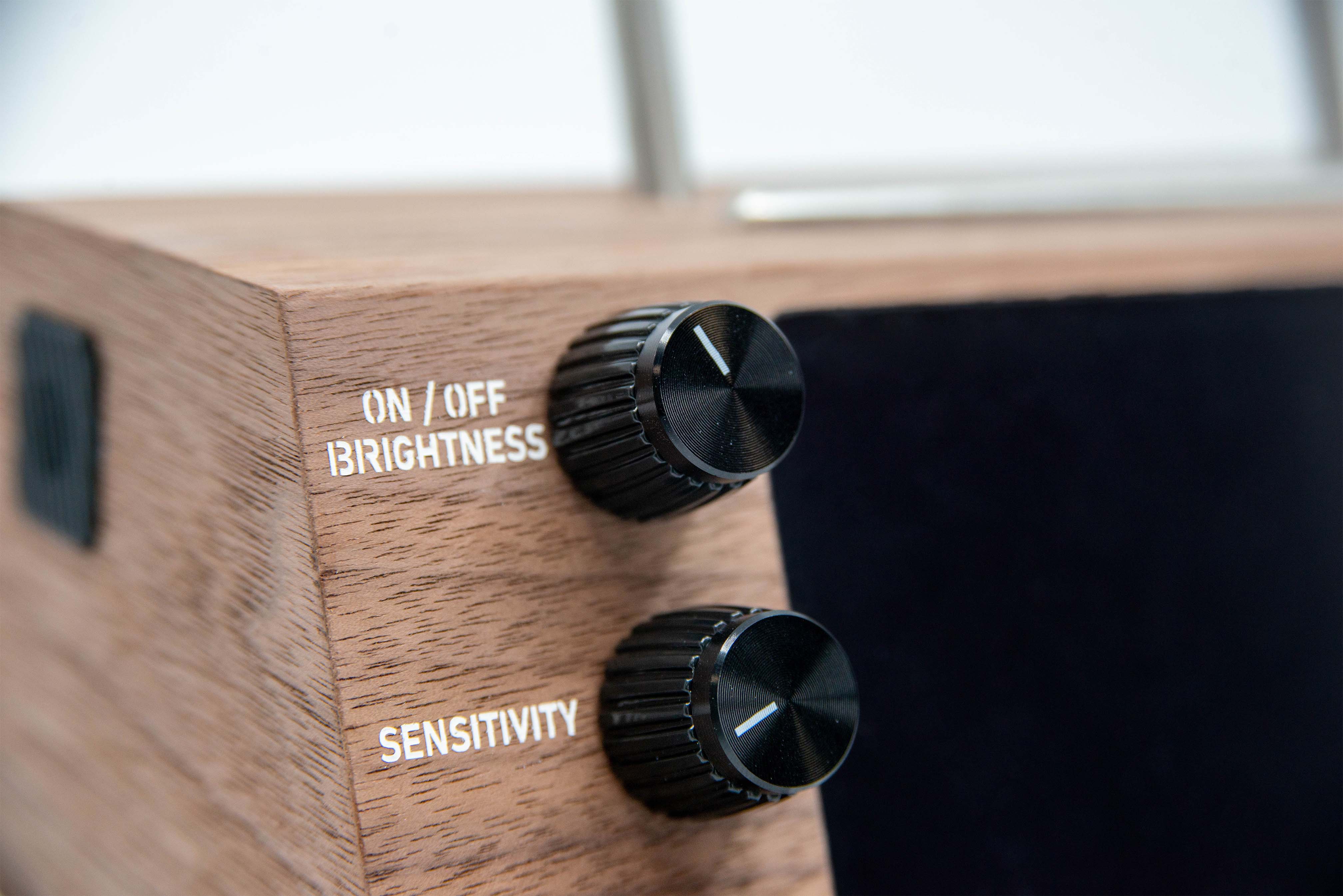 Perillas completamente negras (juego de 3)