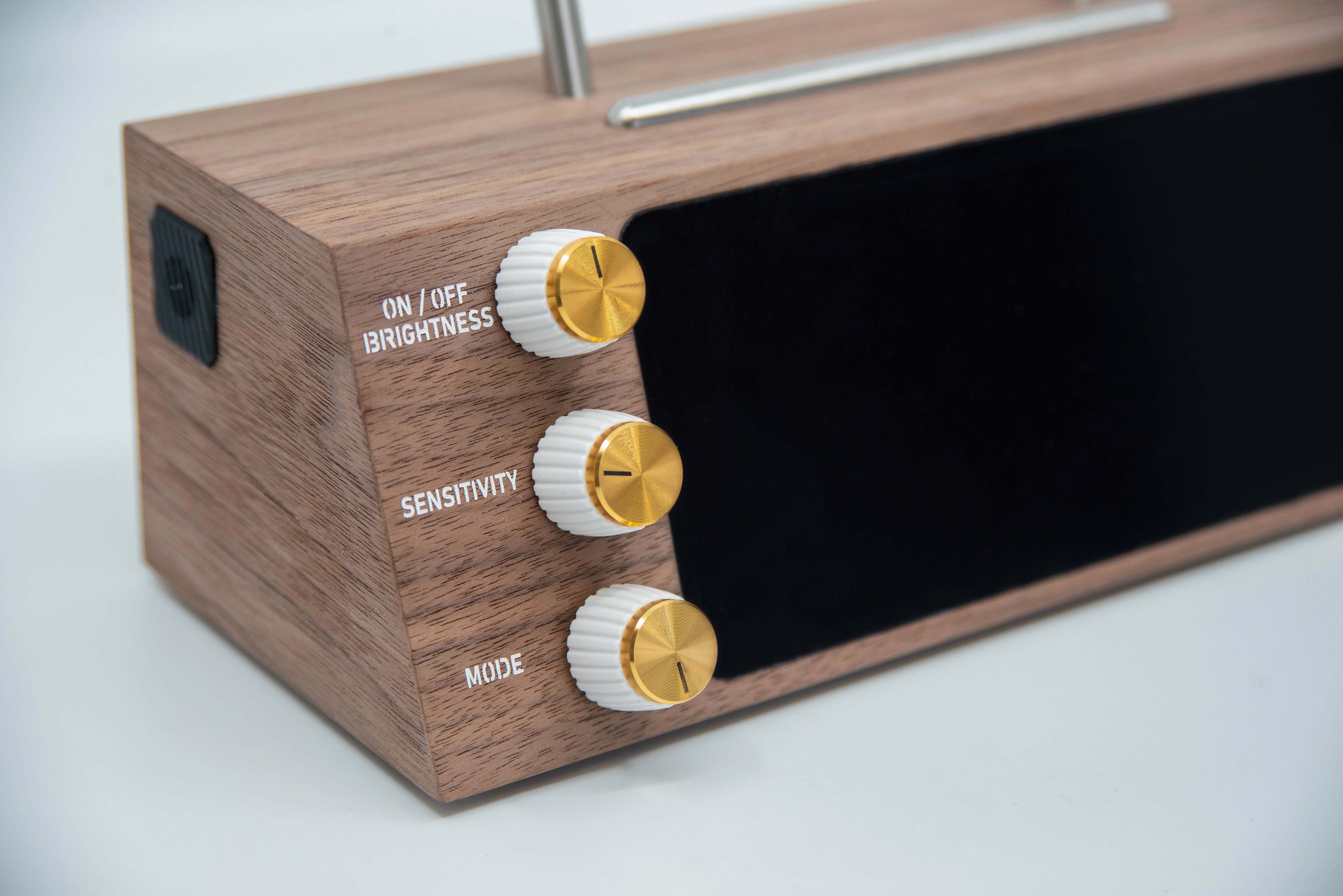 Perillas de oro blanco (juego de 3)