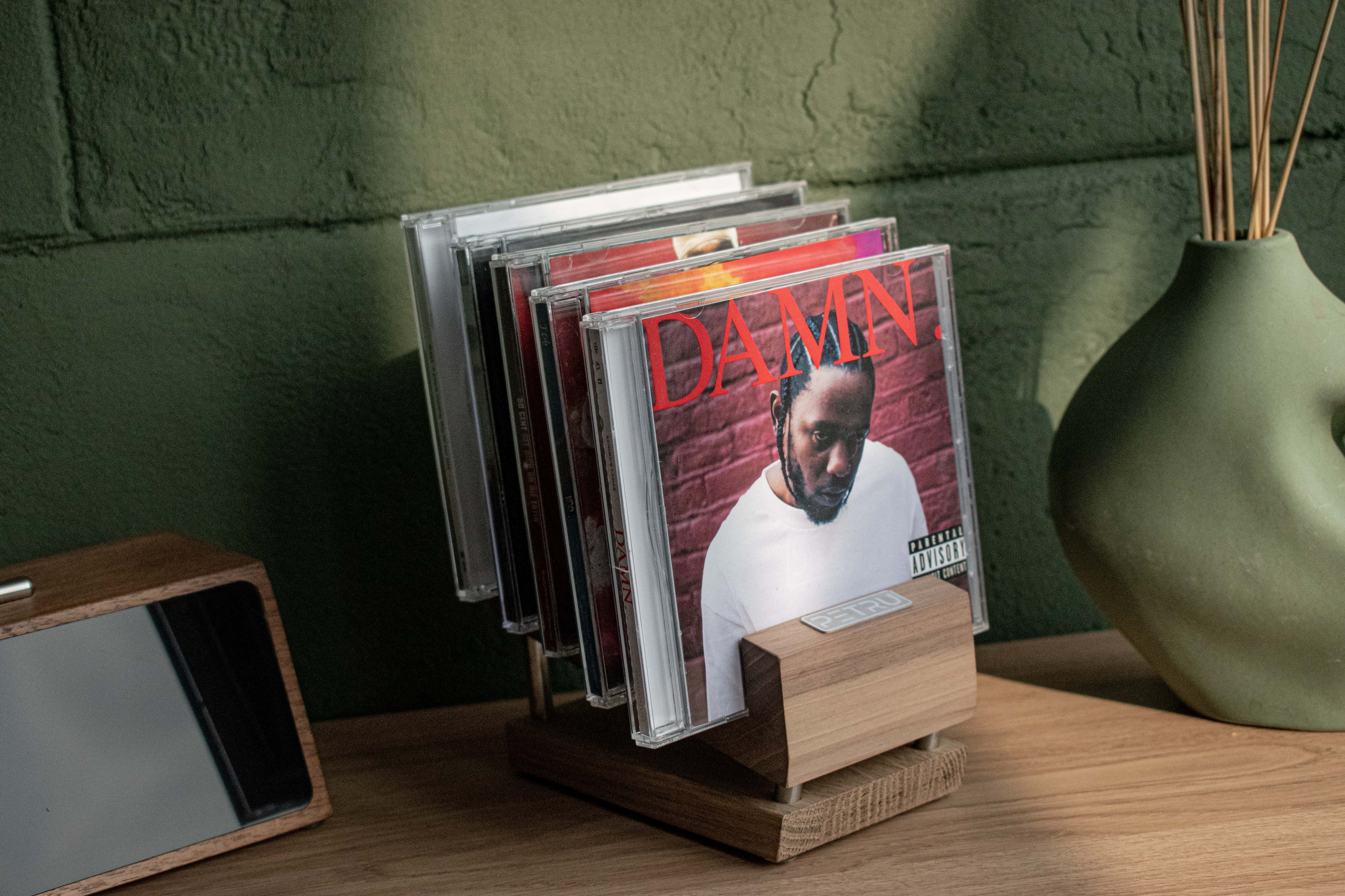 PETRU CD & Vinyl Record Stand