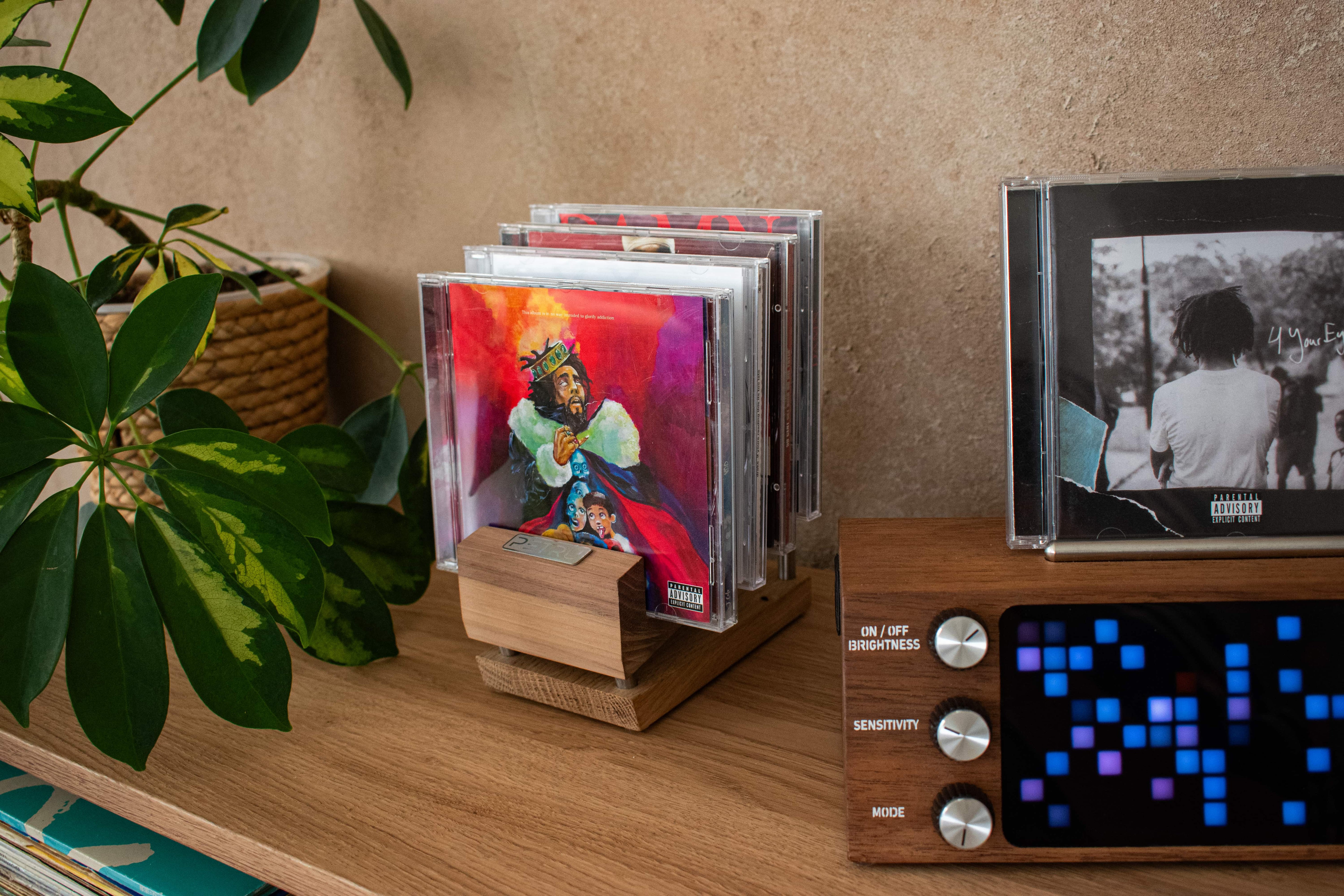 PETRU CD & Vinyl Record Stand