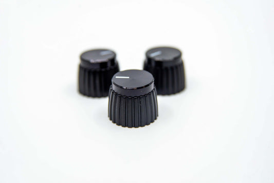 All-Black Knobs (Set of 3)