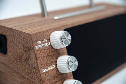 White-Silver Knobs (Set of 3)