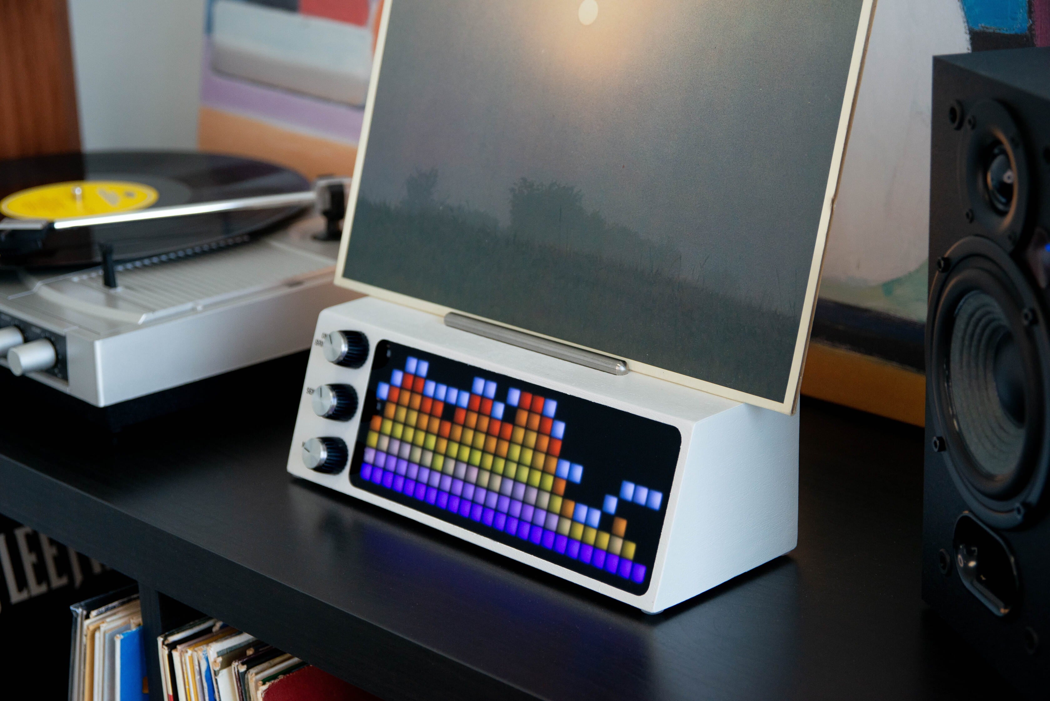 Smart Now Playing Vinyl Record Stand