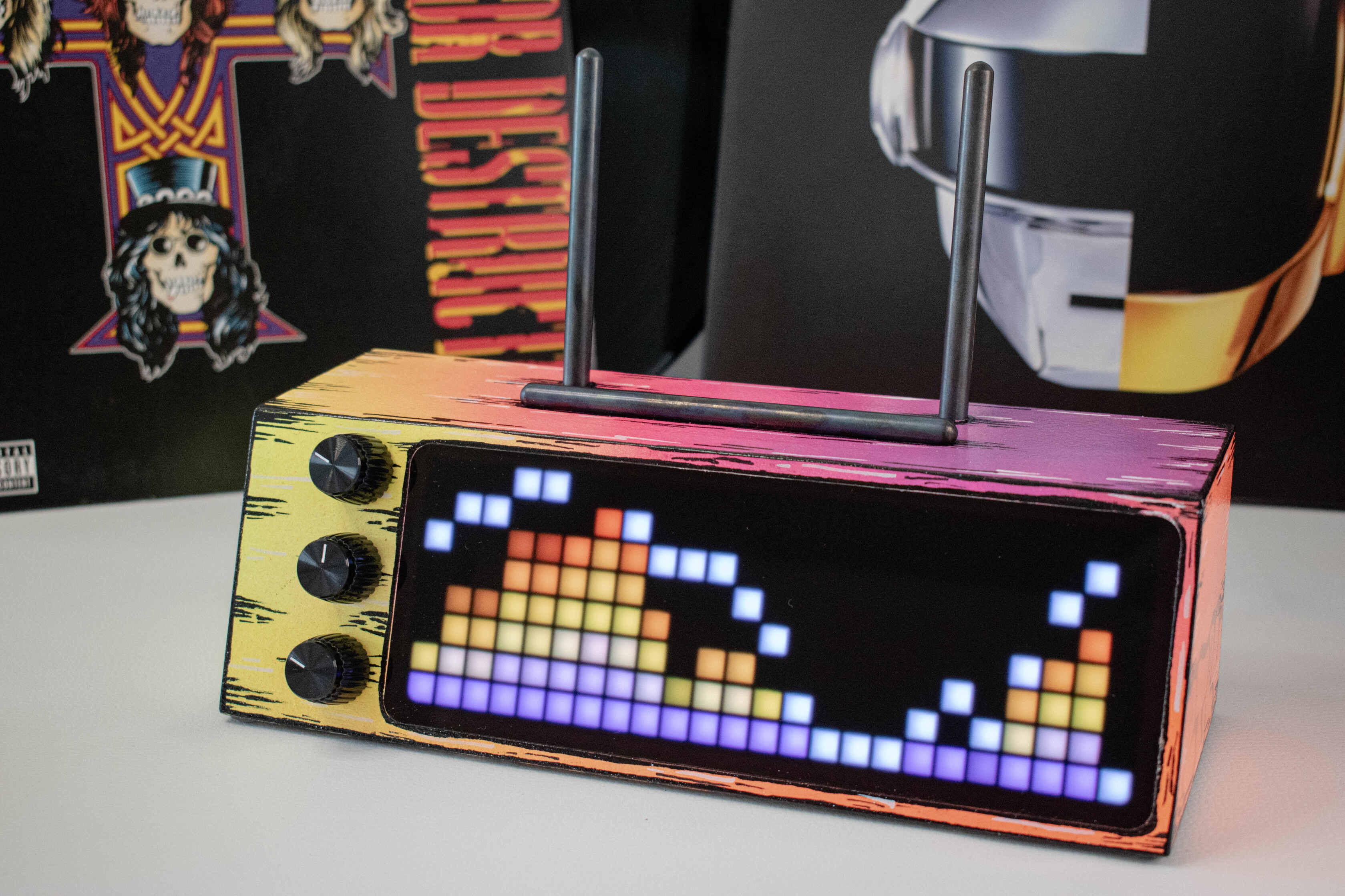 Custom One-of-a-Kind Smart Now Playing Vinyl Record Stand
