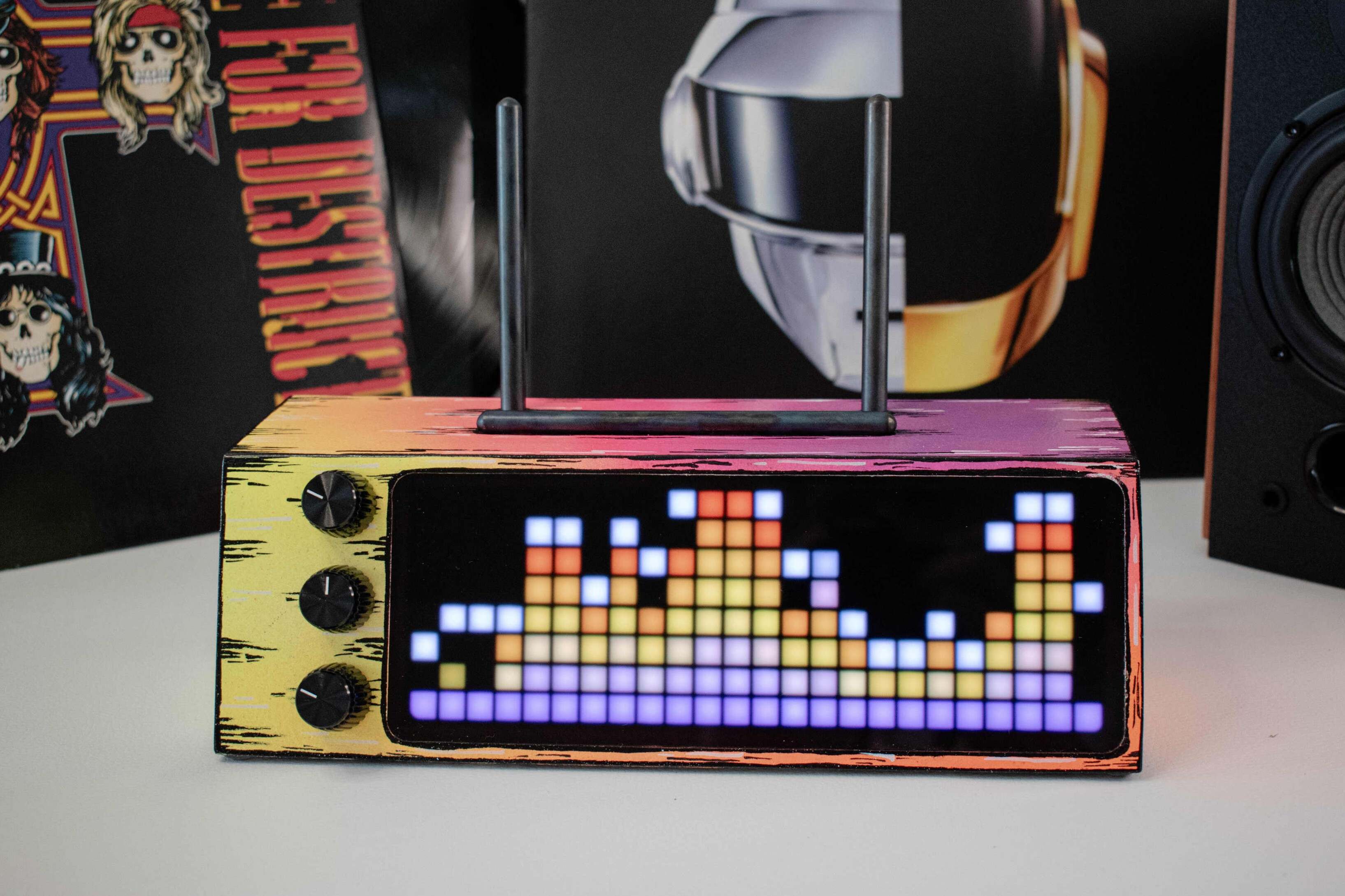 Custom One-of-a-Kind Smart Now Playing Vinyl Record Stand